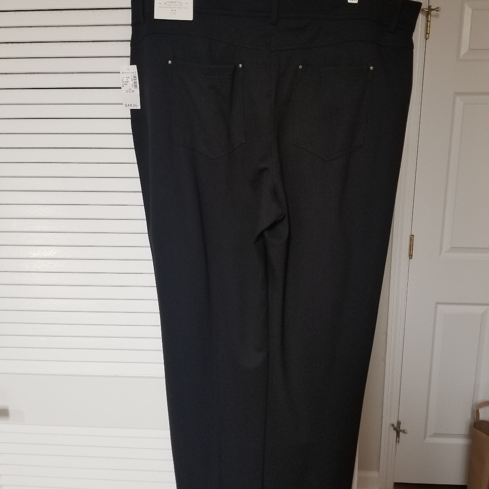 Nwt dressbarn size 20 black pants